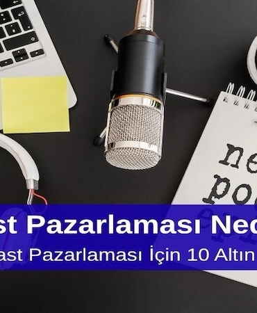 Podcast Pazarlaması Nedir Etkili Podcast Pazarlaması için 10 Altın İpucu